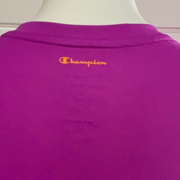 CHAMPION with logo  t shirt size L  bust  36"  Perfect Condition - Picture 4 of 6
